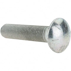 Value Collection - 3/4-10 UNC 3-1/2" Length Under Head, Standard Square Neck, Carriage Bolt - Grade 8 Alloy Steel, Zinc Trivalent Chromate Finish - Caliber Tooling