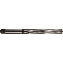 DORMER - 0.7092" Diam, Straight Shank, 93mm Flute, Hand Reamer - Caliber Tooling