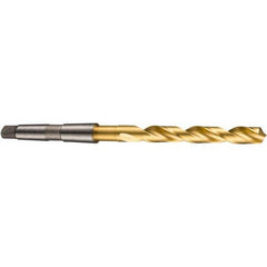 DORMER - 25.5mm, 3MT 118° Point High Speed Steel Taper Shank Drill Bit - Caliber Tooling