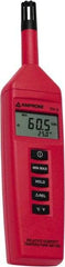 Amprobe - -4 to 140°F, 0 to 100% Humidity Range, Temp and Humidity Recorder - 3% Relative Humidity Accuracy, 0.1% RH, 0.1° F/C Resolution - Caliber Tooling