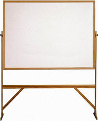 Ghent - 72" High x 53" Wide Reversible Dry Erase Board - Acrylate, 23-1/2" Deep - Caliber Tooling