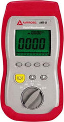 Amprobe - Digital LCD Display, 2,000 Megohm Electrical Insulation Resistance Tester & Megohmmeter - 1,000 VDC Max Test Voltage, Powered by 1.5V AA Battery - Caliber Tooling