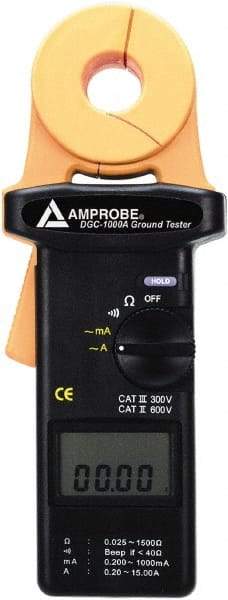 Amprobe - LCD Display Earth Ground Resistance Tester - Battery - Caliber Tooling