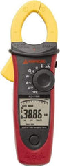 Amprobe - 3729950, CAT IV, CAT III, Digital True RMS Clamp Meter with 1.4567" Clamp On Jaws - 999.9 VAC/VDC, 599.9 AC Amps, Measures Voltage, Capacitance, Current, microAmps, Temperature - Caliber Tooling