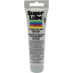 Synco Chemical - 3 oz Tube Silicone Heat-Transfer Grease - White, 450°F Max Temp, - Caliber Tooling