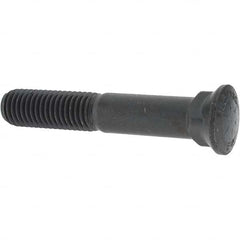 Value Collection - 5/8-11 UNC, 3-3/4" OAL, Alloy Steel Plow Bolt - Uncoated, Grade 8 - Caliber Tooling