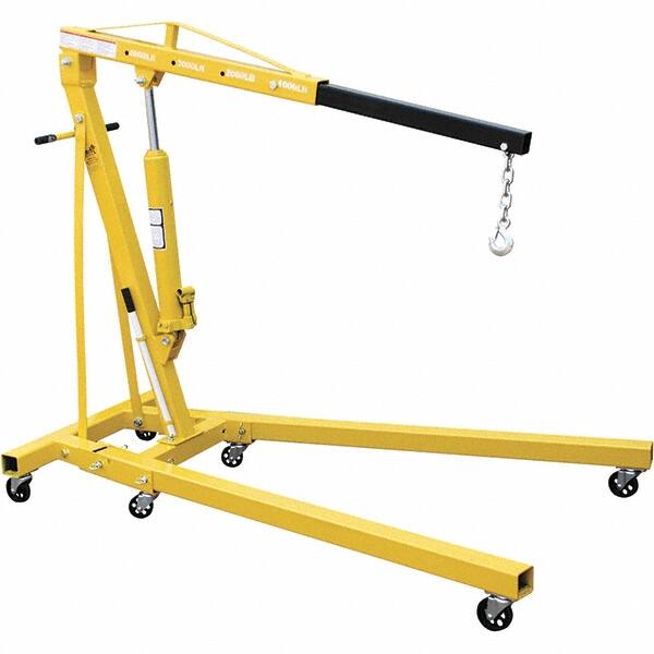 Vestil - 4,000 Lb Load Capacity, Steel Shop Crane - 5' 3/64" Span - Caliber Tooling