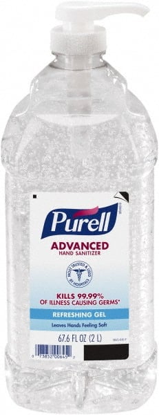 PURELL - 2,000 mL Pump Bottle Gel Hand Sanitizer - Exact Industrial Supply