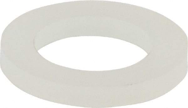 Made in USA - 5/16" Screw, Grade 6/6 Nylon Standard Flat Washer - 8.05mm ID x 1/2" OD, 1.57mm Thick - Caliber Tooling