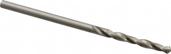 Chicago-Latrobe - #45 118° Spiral Flute High Speed Steel Screw Machine Drill Bit - Caliber Tooling