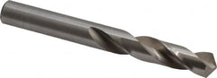 Chicago-Latrobe - 0.386" 118° Spiral Flute High Speed Steel Screw Machine Drill Bit - Bright Finish, Right Hand Cut, 1-7/8" Flute Length, 3-1/4" OAL, Standard Point, Straight Shank - Caliber Tooling