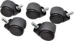 Bevco - Black Hard Floor Casters - For Hard Floors - Caliber Tooling