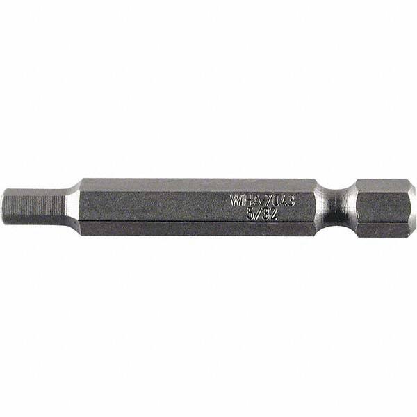 Wiha - 0.109" Power Bit - 1/4" Drive, 2" OAL - Caliber Tooling