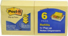 3M - 100 Sheet, 3 x 3", Note Pad/Writing Pad/Notebook - Yellow - Caliber Tooling