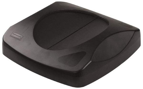 Rubbermaid - Square Lid for Use with 23 Gal Square Trash Cans - Black, Plastic, For 3569-07 & 3569-88 - Caliber Tooling