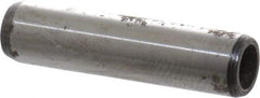 Value Collection - 6mm Diam x 25mm Pin Length Alloy Steel Pull Out Dowel Pin - C 57-63 Hardness, 1 Rounded & 1 Threaded End - Caliber Tooling