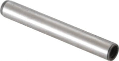 Value Collection - 6mm Diam x 45mm Pin Length Alloy Steel Pull Out Dowel Pin - C 57-63 Hardness, 1 Rounded & 1 Threaded End - Caliber Tooling