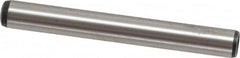 Value Collection - 6mm Diam x 50mm Pin Length Alloy Steel Pull Out Dowel Pin - C 57-63 Hardness, 1 Rounded & 1 Threaded End - Caliber Tooling