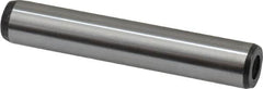 Value Collection - 12mm Diam x 70mm Pin Length Alloy Steel Pull Out Dowel Pin - C 57-63 Hardness, 1 Rounded & 1 Threaded End - Caliber Tooling