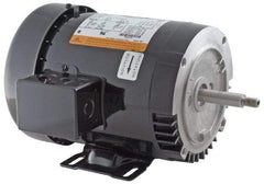 US Motors - 1 hp, ODP Enclosure, No Thermal Protection, 3,520 RPM, 208-230/460 Volt, 60 Hz, Three Phase Standard Efficient Motor - Size 143 Frame, Rigid Mount, 1 Speed, Ball Bearings, 3.5-3.4/1.7 Full Load Amps, F Class Insulation, CCW Lead End - Caliber Tooling