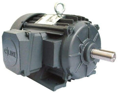 US Motors - 20 hp, TEFC Enclosure, No Thermal Protection, 1,175 RPM, 208-230/460 Volt, 60 Hz, Three Phase Energy Efficient Motor - Size 286 Frame, Rigid Mount, 1 Speed, Ball Bearings, 53.8-48.2/24.1 Full Load Amps, F Class Insulation, CCW Lead End - Caliber Tooling