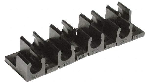 SMC PNEUMATICS - Multitube Holder - Black, 6 Slots - Caliber Tooling