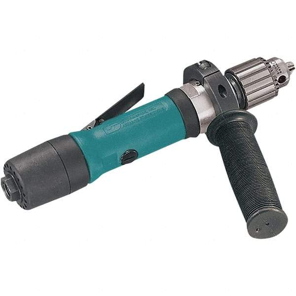 Dynabrade - 1/4" Keyed Chuck - Inline Handle, 3,200 RPM, 22 CFM, 0.4 hp - Caliber Tooling