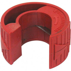 Rothenberger - 3/4" Pipe Capacity, Pipe Cutter - Cuts Plastic, PVC, CPVC, 2" OAL - Caliber Tooling