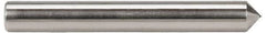 Tru-Maxx - 1/10 Carat Single Point Diamond Dresser - 3" Long x 3/8" Shank Diam - Caliber Tooling