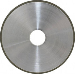 Made in USA - 6" Diam x 1-1/4" Hole x 1/8" Thick, 100 Grit Surface Grinding Wheel - Diamond, Type 1A1, Very Fine Grade - Caliber Tooling