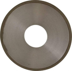 Made in USA - 4" Diam x 1-1/4" Hole x 1/16" Thick, 150 Grit Surface Grinding Wheel - Diamond, Type 1A1, Very Fine Grade - Caliber Tooling