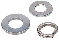 Made in USA - 3/8" Screw, Grade 18-8 Stainless Steel Extra Thick Flat Washer - 13/32" ID x 1" OD, 1/8" Thick - Caliber Tooling