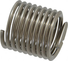 Recoil - 3/4-10 UNC, 1-1/8" OAL, Free Running Helical Insert - 9-3/8 Free Coils, Tanged, Stainless Steel, Bright Finish, 1-1/2D Insert Length - Caliber Tooling