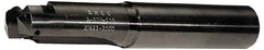 Allied Machine and Engineering - Series C, 1-1/2 to 2-3/8" Diam, 1-1/2" Diam Straight Shank, Straight Flute Spade Drill - 18" Max Depth, 19" Body Length, 22" OAL, Long Length, Through Coolant - Caliber Tooling