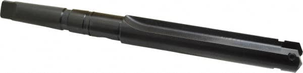 Allied Machine and Engineering - Series C, 1-1/2 to 2-3/8" Diam, 4MT Taper Shank, Straight Flute Spade Drill - 8-1/2" Max Depth, 11-7/16" Body Length, 15-1/16" OAL, Standard Length, Through Coolant - Caliber Tooling