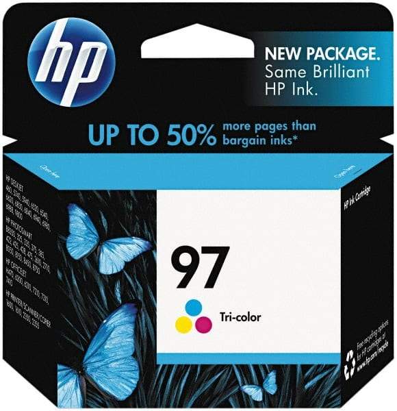 Hewlett-Packard - Cyan, Magenta & Yellow Ink Cartridge - Use with HP Officejet H470, Deskjet 6940 - Caliber Tooling