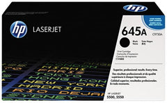 Hewlett-Packard - Black Toner Cartridge - Use with HP Color Laser Jet 5500, 5550 - Caliber Tooling