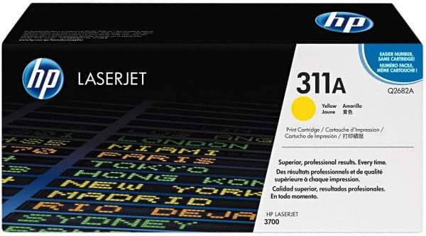 Hewlett-Packard - Yellow Toner Cartridge - Use with HP Color LaserJet 3700 - Caliber Tooling