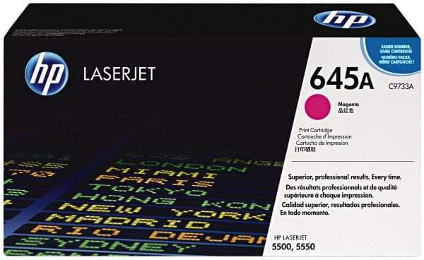 Hewlett-Packard - Magenta Toner Cartridge - Use with HP Color Laser Jet 5500, 5550 - Caliber Tooling