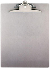 Saunders - 13-1/4 Inch Long x 9 Inch Wide x 1-3/4 Inch High, Clip Board - Silver - Caliber Tooling