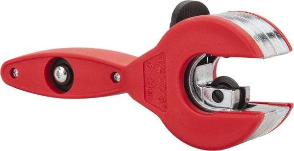 Value Collection - 1/4" to 7/8" Pipe Capacity, Tube Cutter - Cuts Copper - Caliber Tooling