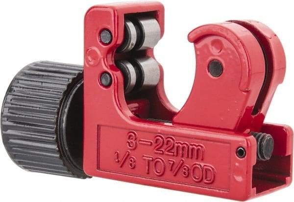 Value Collection - 1/8" to 7/8" Pipe Capacity, Tube Cutter - Cuts Copper - Caliber Tooling