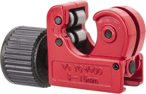 Value Collection - 1/8" to 5/8" Pipe Capacity, Tube Cutter - Cuts Copper - Caliber Tooling