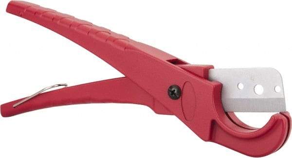 Value Collection - 1/2" to 1-1/2" Pipe Capacity, Pipe Cutter - Cuts Plastic - Caliber Tooling