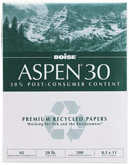 Boise - 8-1/2" x 11" White Copy Paper - Use with Laser Printers, High-Speed Copiers, Plain Paper Fax Machines - Caliber Tooling