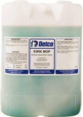 Detco - 5 Gal Container Cleaner - Use on Resilient Flooring - Caliber Tooling