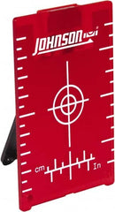 Johnson Level & Tool - Laser Level Magnetic Floor Target - Use With Laser Levels - Caliber Tooling