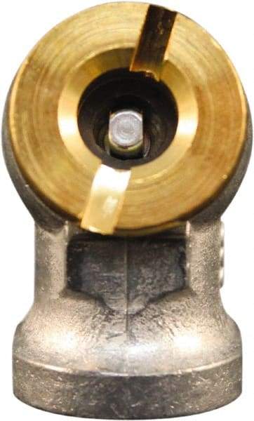 Milton - 150 Max psi Closed Check Zinc Air Chuck - Ball Foot Chuck, 1/4 FNPT - Caliber Tooling