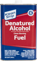 Klean-Strip - 1 Qt Denatured Alcohol - 790 gL VOC Content, Comes in Can - Caliber Tooling