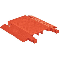 Checkers - On Floor Cable Covers Cover Material: Polyurethane Number of Channels: 3 - Caliber Tooling